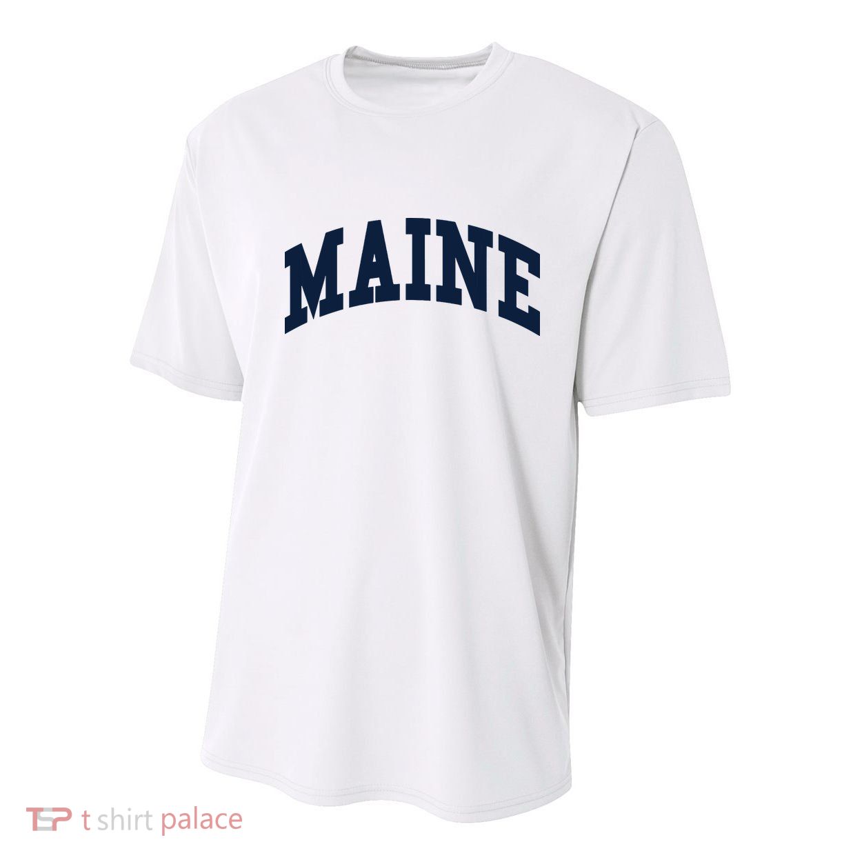 Maine Throwback Design Classic Youth Performance Sprint T-Shirt