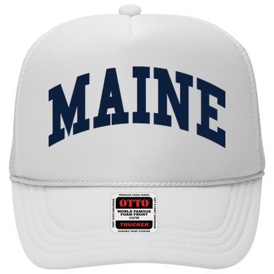 Maine Throwback Design Classic Trucker Hat
