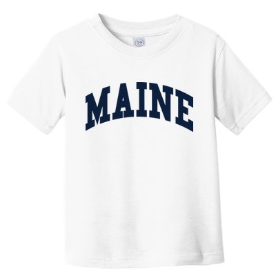 Maine Throwback Design Classic Toddler T-Shirt
