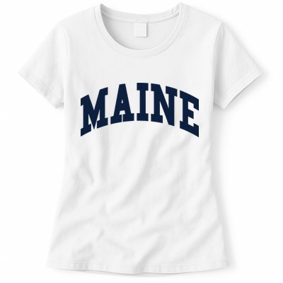 Maine Throwback Design Classic Womens T-Shirt