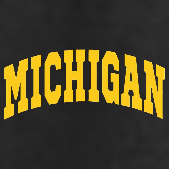 Michigan Throwback Design Classic Cool Comfort Performance Bucket Hat