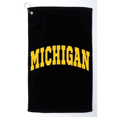 Michigan Throwback Design Classic Golf Towel