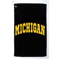 Michigan Throwback Design Classic Golf Towel