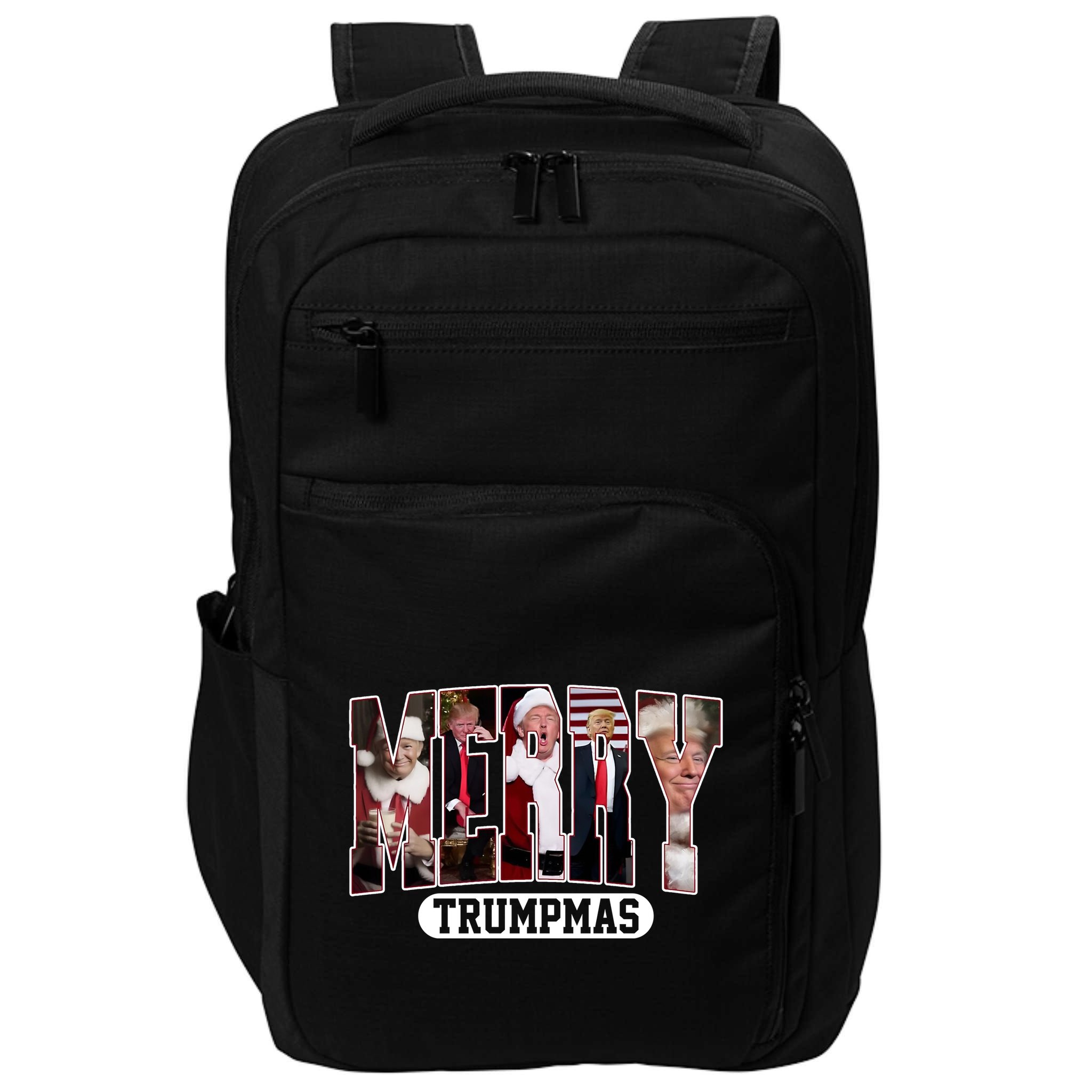 Merry Trumpmas Donald Trump Christmas Impact Tech Backpack