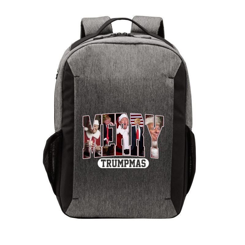 Merry Trumpmas Donald Trump Christmas Vector Backpack