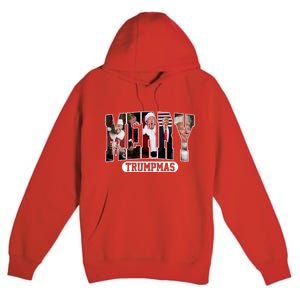 Merry Trumpmas Donald Trump Christmas Premium Pullover Hoodie