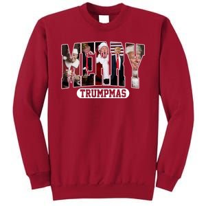 Merry Trumpmas Donald Trump Christmas Tall Sweatshirt