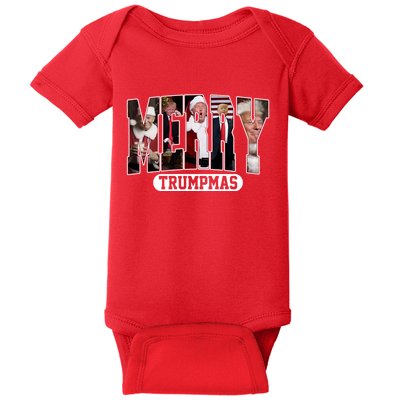 Merry Trumpmas Donald Trump Christmas Baby Bodysuit