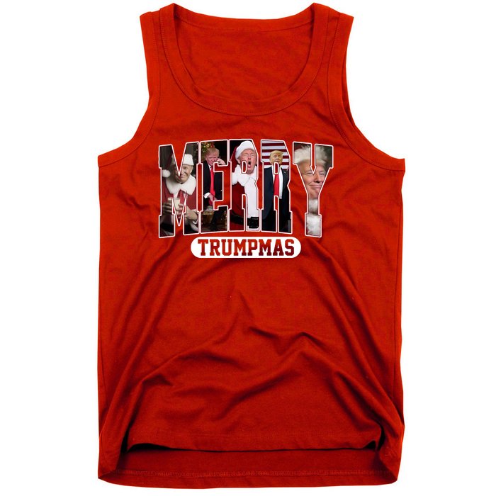 Merry Trumpmas Donald Trump Christmas Tank Top