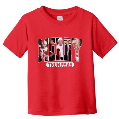 Merry Trumpmas Donald Trump Christmas Toddler T-Shirt