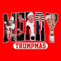 Merry Trumpmas Donald Trump Christmas Visor