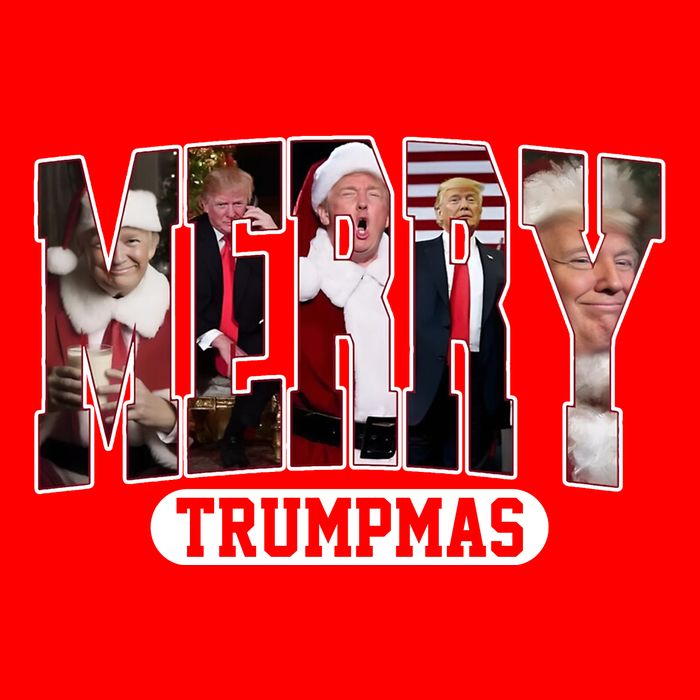 Merry Trumpmas Donald Trump Christmas Visor