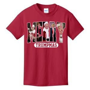 Merry Trumpmas Donald Trump Christmas Kids T-Shirt