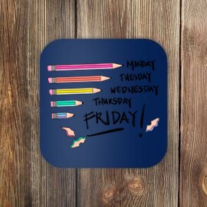 Monday Tuesday Days Of The Week Teacher Coaster