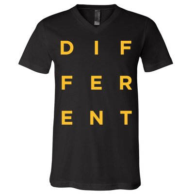 Micah Tyler Different, Different, Micah Tyler V-Neck T-Shirt