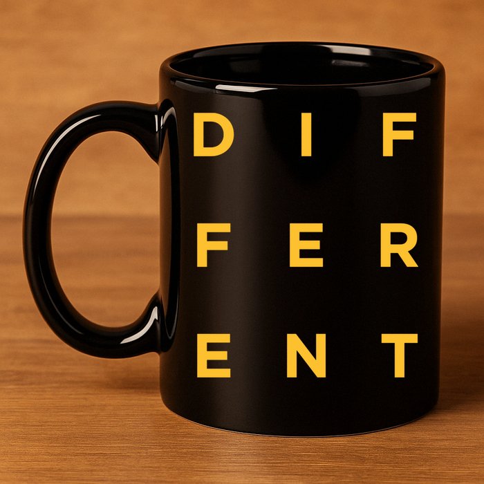 Micah Tyler Different, Different, Micah Tyler 11oz C Handle Ceramic Mug