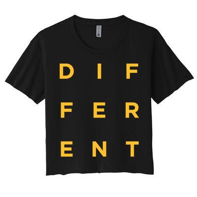 Micah Tyler Different, Different, Micah Tyler Crop Top