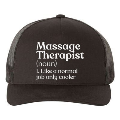 Massage Therapist Definition Massage Therapy Yupoong Adult 5-Panel Trucker Hat