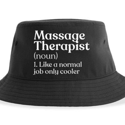 Massage Therapist Definition Massage Therapy Sustainable Bucket Hat