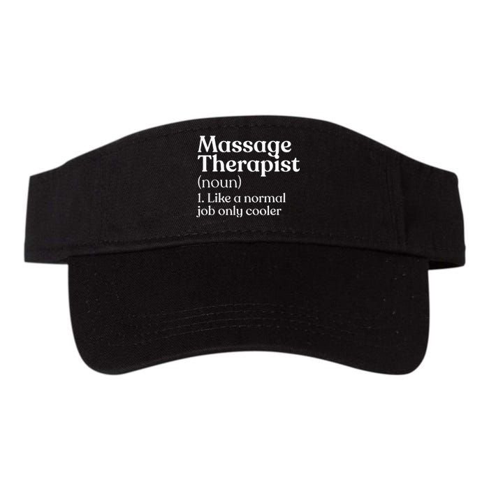 Massage Therapist Definition Massage Therapy Valucap Bio-Washed Visor