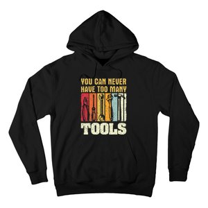 Mechanic Tool Design Funny Gift Craftsman Hoodie