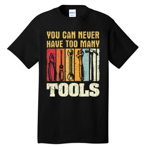 Mechanic Tool Design Funny Gift Craftsman Tall T-Shirt