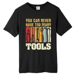 Mechanic Tool Design Funny Gift Craftsman Tall Fusion ChromaSoft Performance T-Shirt