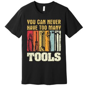 Mechanic Tool Design Funny Gift Craftsman Premium T-Shirt