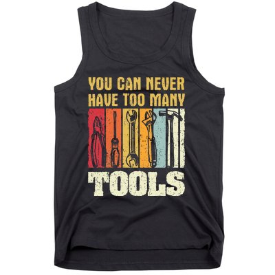 Mechanic Tool Design Funny Gift Craftsman Tank Top