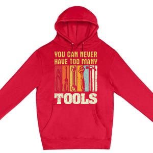 Mechanic Tool Design Funny Gift Craftsman Premium Pullover Hoodie