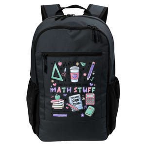 Math Teacher Doing Math Stuff Daily Commute Backpack