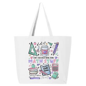 Math Teacher Doing Math Stuff 25L Jumbo Tote