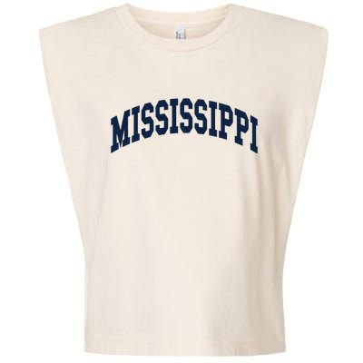 Mississippi Throwback Design Classic Garment-Dyed Women's Muscle Tee