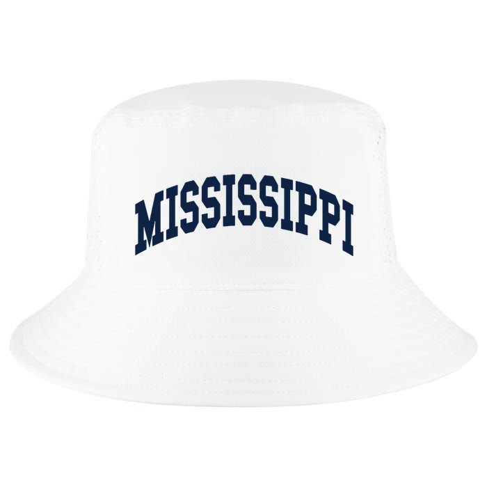 Mississippi Throwback Design Classic Cool Comfort Performance Bucket Hat