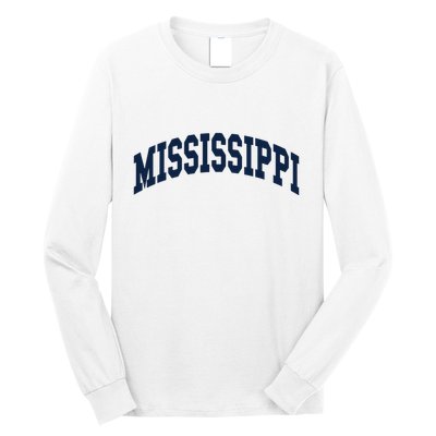 Mississippi Throwback Design Classic Long Sleeve Shirt
