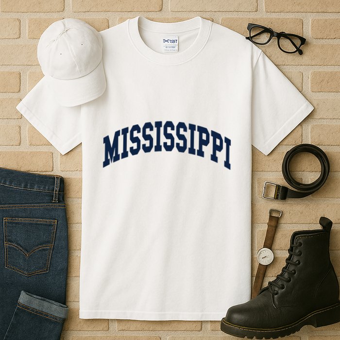 Mississippi Throwback Design Classic Tall T-Shirt