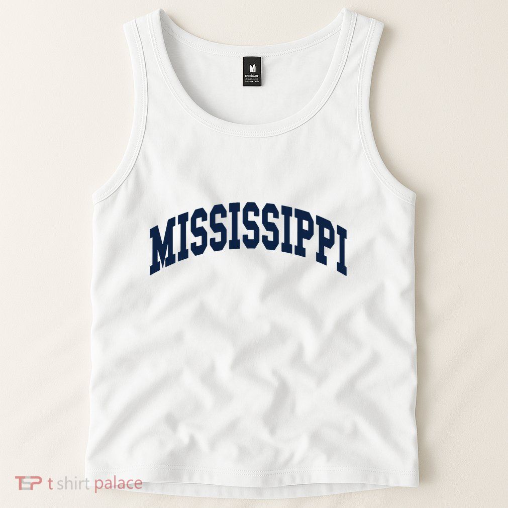 Mississippi Throwback Design Classic Tank Top