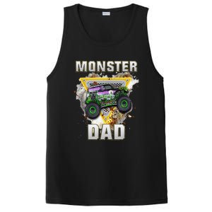 Monster Truck Dad Monster Truck Are My Jam Truck Lovers PosiCharge Competitor Tank