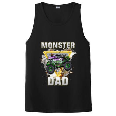 Monster Truck Dad Monster Truck Are My Jam Truck Lovers PosiCharge Competitor Tank