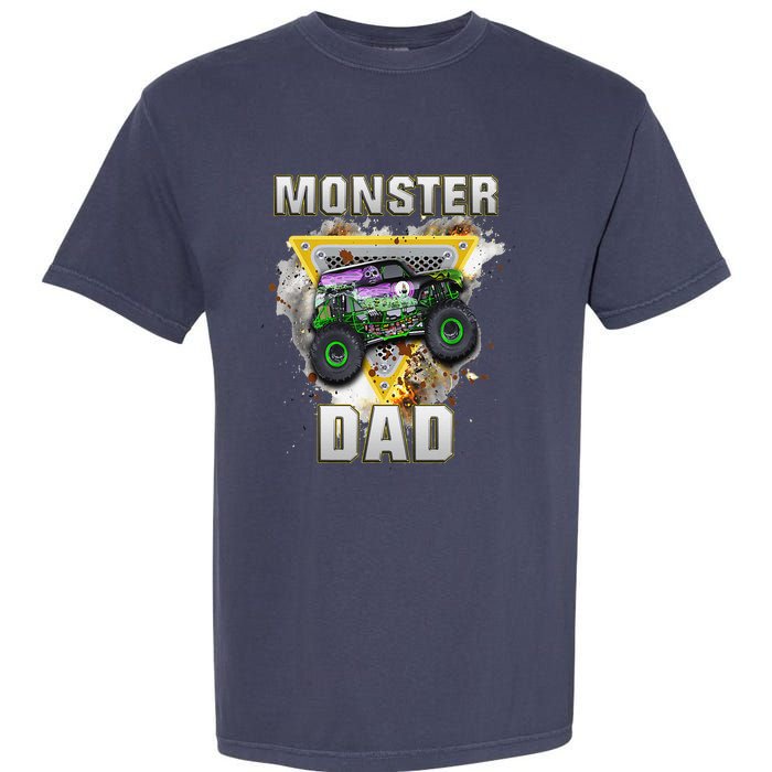 Monster Truck Dad Monster Truck Are My Jam Truck Lovers Garment-Dyed Heavyweight T-Shirt