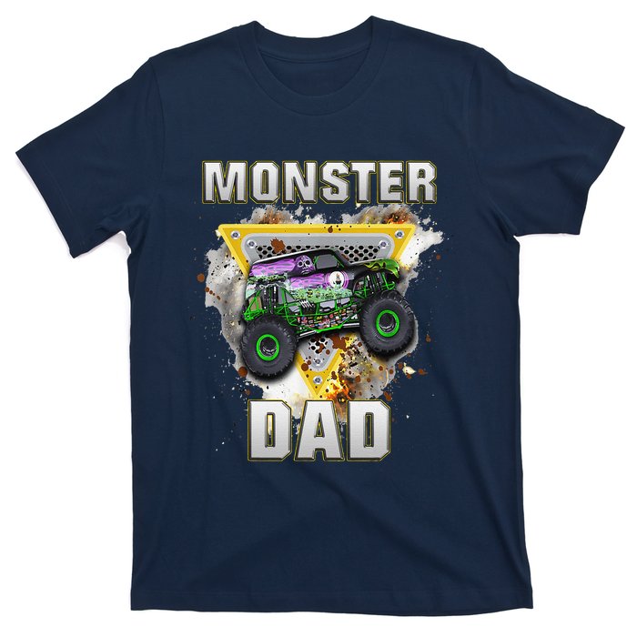 Monster Truck Dad Monster Truck Are My Jam Truck Lovers T-Shirt