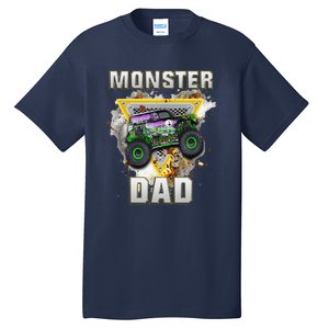 Monster Truck Dad Monster Truck Are My Jam Truck Lovers Tall T-Shirt