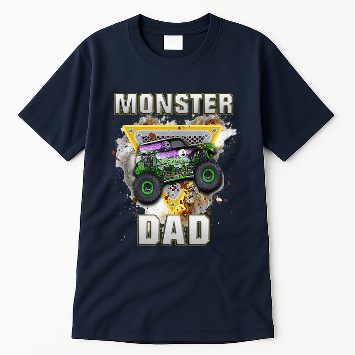 Monster Truck Dad Monster Truck Are My Jam Truck Lovers Tall T-Shirt