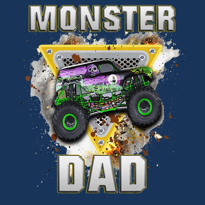 Monster Truck Dad Monster Truck Are My Jam Truck Lovers Tall T-Shirt