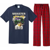 Monster Truck Dad Monster Truck Are My Jam Truck Lovers Pajama Set