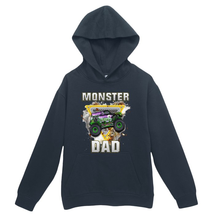 Monster Truck Dad Monster Truck Are My Jam Truck Lovers Urban Pullover Hoodie