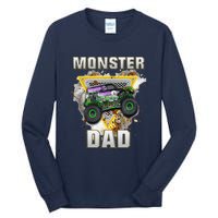 Monster Truck Dad Monster Truck Are My Jam Truck Lovers Tall Long Sleeve T-Shirt