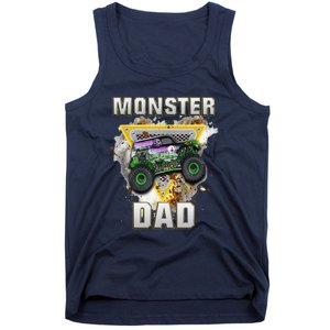 Monster Truck Dad Monster Truck Are My Jam Truck Lovers Tank Top