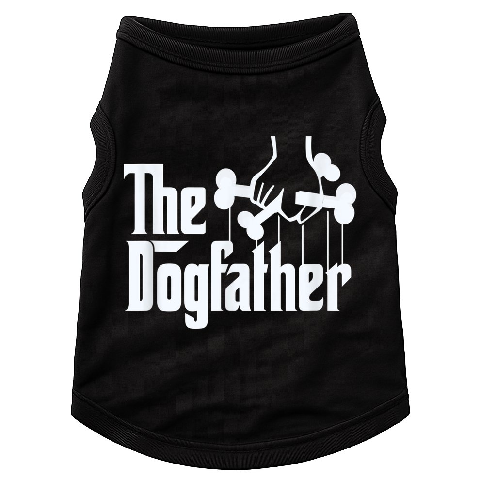 Men The Dogfather Dachshund Funny Father Gift Doggie Tank