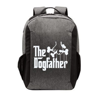 Men The Dogfather Dachshund Funny Father Gift Vector Backpack